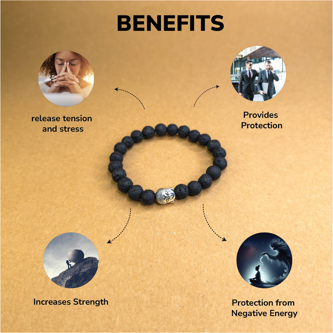 Lava Stone Bracelet