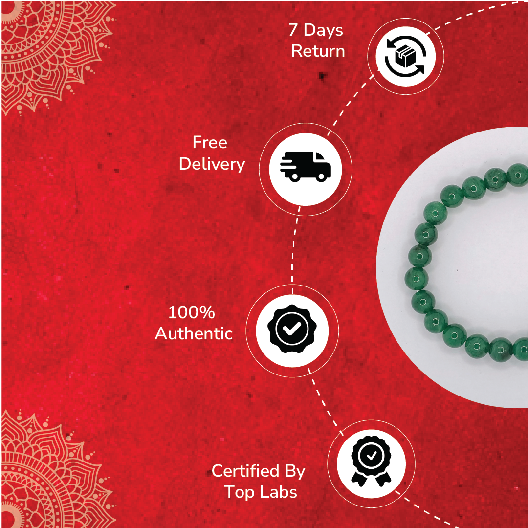 Harmony & Luck Bracelet (Original Green Jade)