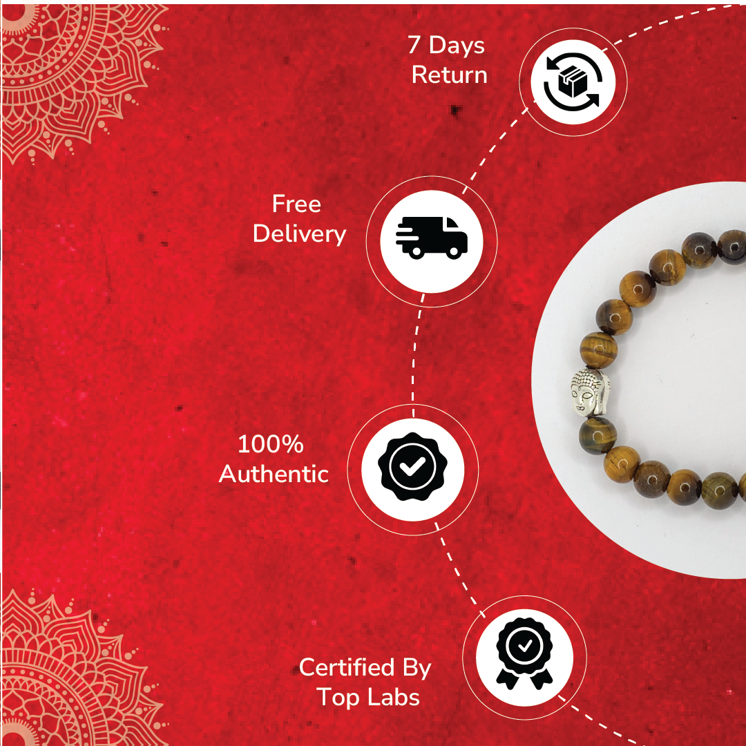 Concentration & Focus Bracelet (Original Tiger Eye)