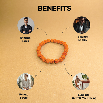5 Mukhi Rudraksha Bracelet