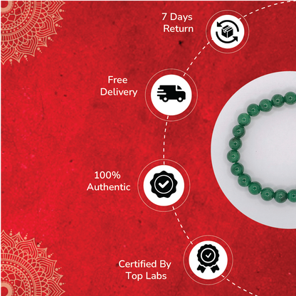 Harmony & Luck Bracelet (Original Green Jade)